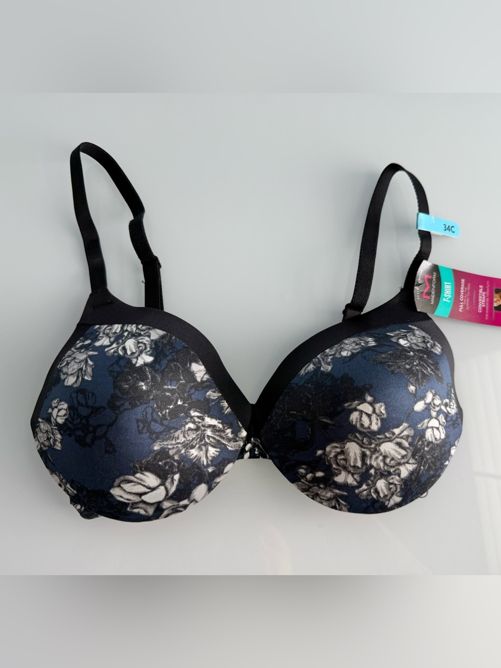 Maidenform Comfort Devotion Underwire Full Coverage Convertible Bra 34C